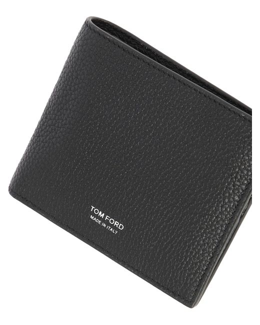 Portefeuille avec logo Tom Ford pour homme en coloris Black
