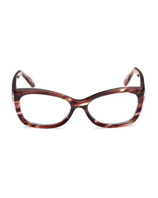 Tom Ford Ft6046 B/v-bril in het Brown