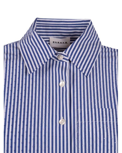 P.A.R.O.S.H. Blue Shirt