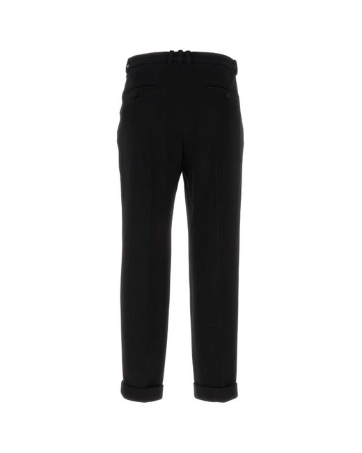 Balmain Black Pantalone for men