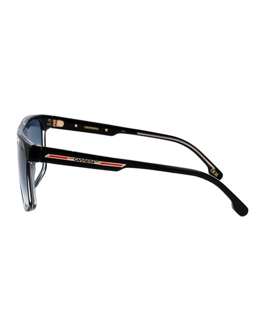 Carrera Blue Crystal Acetate Sunglasses for men