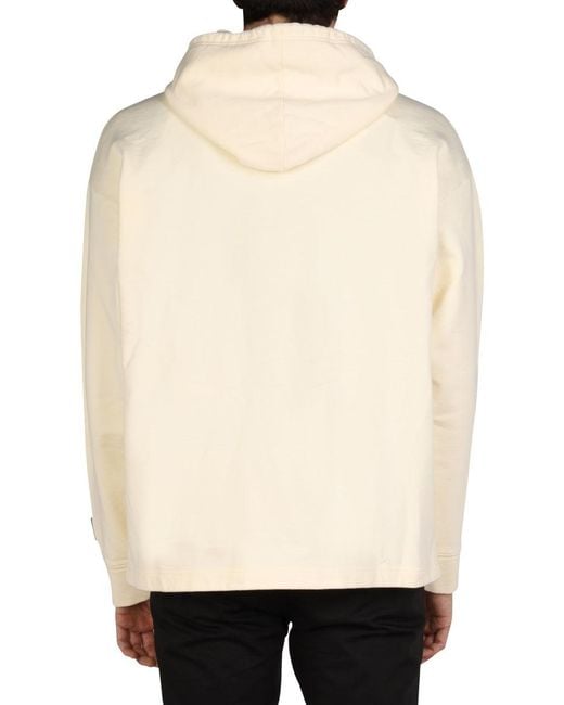 TATRAS X SFERA EBBASTA Natural Logo Print Sweatshirt for men