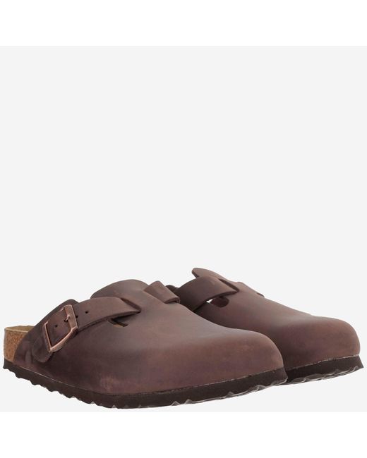 Birkenstock Brown Boston Maultiere