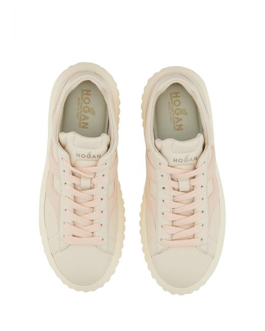 Hogan Natural "H-Stripe" Sneaker
