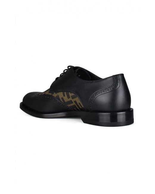 Fendi Black Derbies
