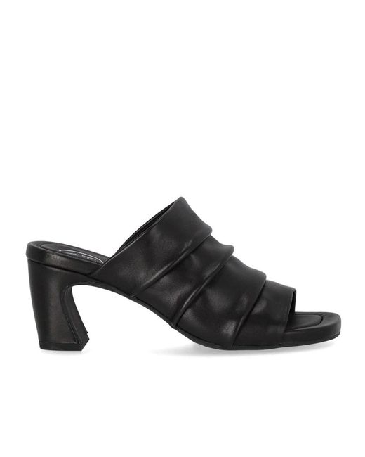 Ash Black Eva Mule