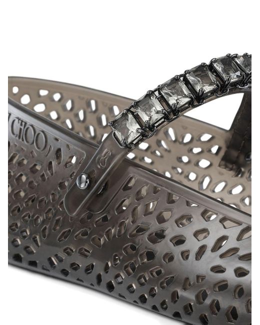 Jimmy Choo Jelly Ballerina's in het White