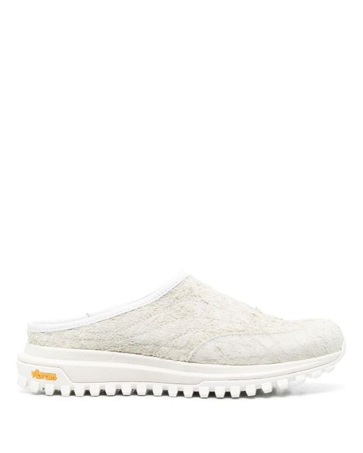 Diemme White Maggiore Mules for men