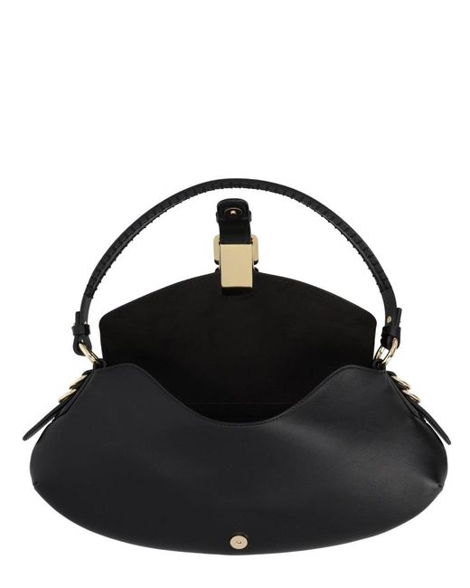 Ganni Black Recycled Leather Bag