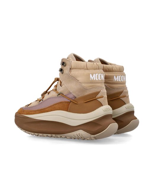 Moon Boot Sneakers in het Natural