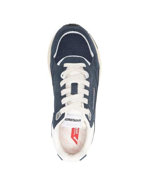 Autry Blue Hyperway Low Suede/Mesh