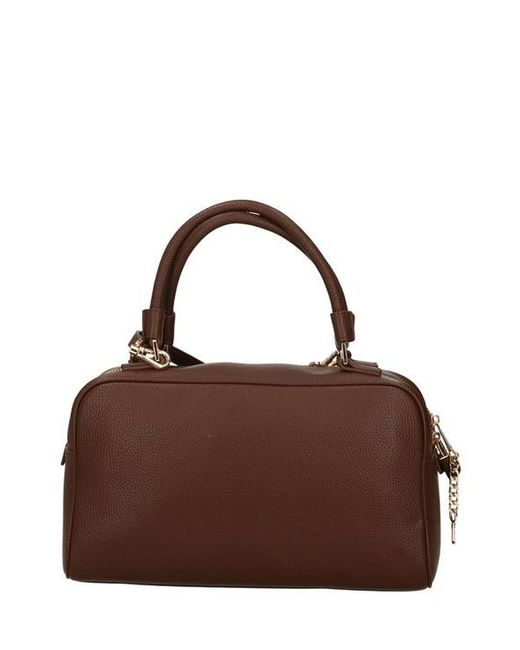 Twinset Tas Met Dubbele Handgreep in het Brown