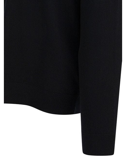 Vince Blue Cashmere Sweater With Half Zipper for men