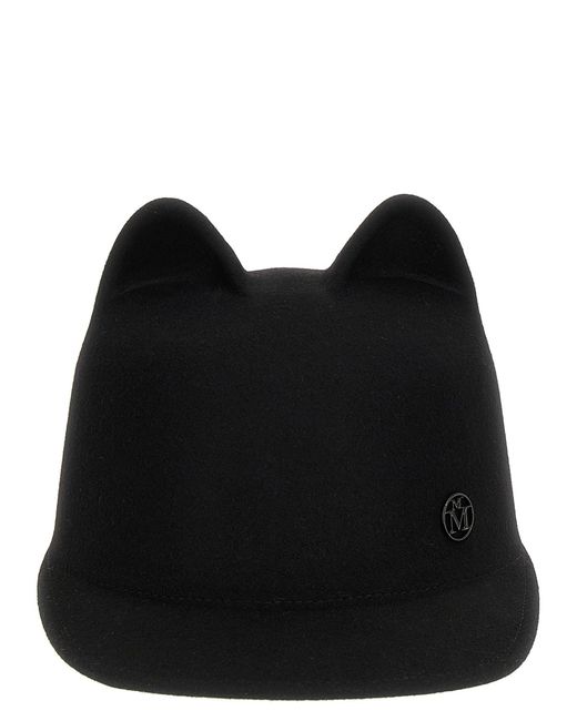Cappello "Jamie" di Maison Michel in Black