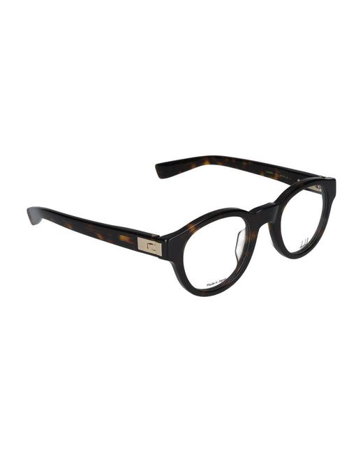 Dunhill Sonnenbrille DU0089 O 002 Havanna Havanna transparent /23/145 in Black für Herren