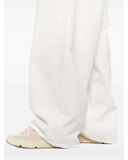 Haikure White Five-pocket Jeans