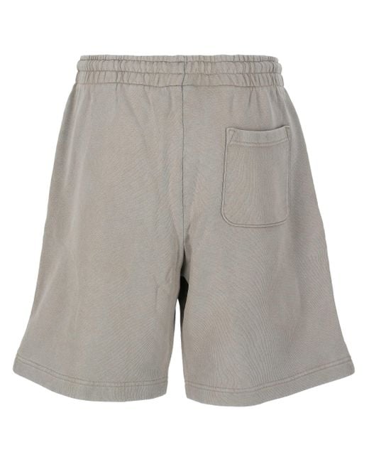 Boss Gray Cotton Shorts