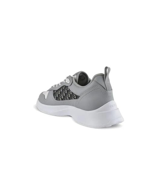 Dior Gray B25 Runner Sneakers