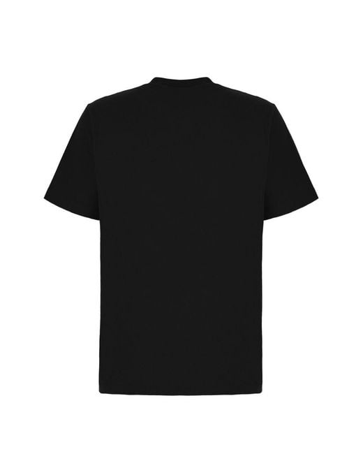 Moncler Black Logo Cotton T-Shirt