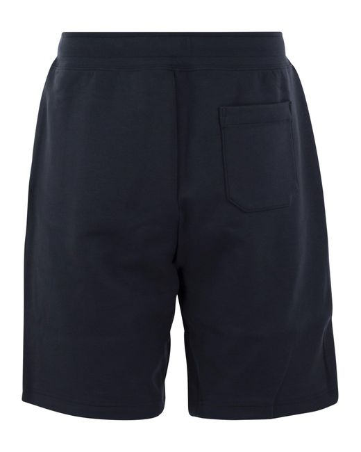 Shorts a doppia maglia di Polo Ralph Lauren in Blue