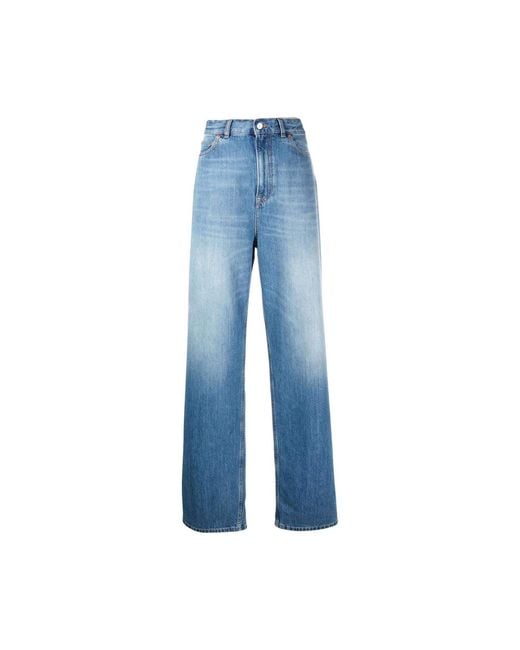 Valentino Blue Archive Patch Jeans