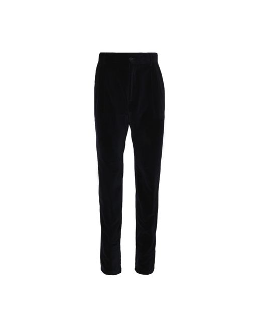 Dolce & Gabbana Black Classic Trousers for men