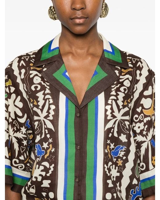 ALÉMAIS Multicolor Maroc Relaxed Shirt