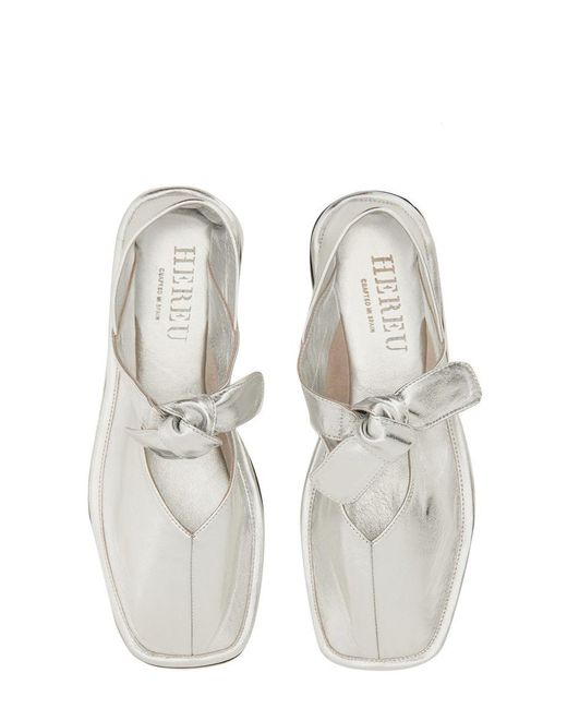 Hereu White Llasada" Sandal