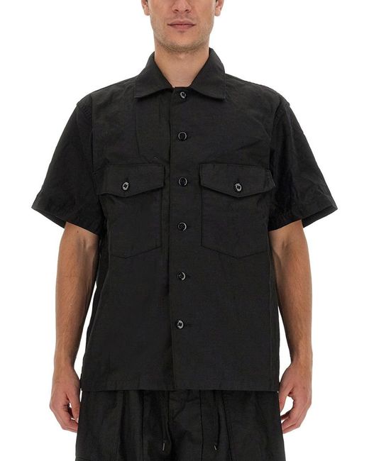 Needles Black Regular Fit Shirt for men