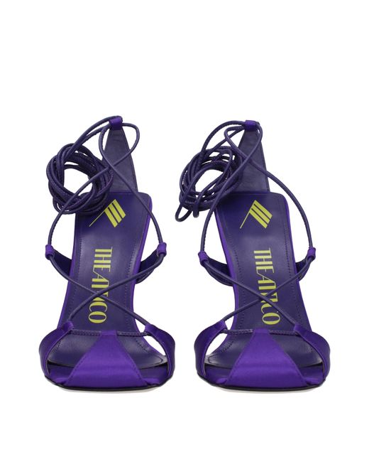 The Attico Blue The Penthouse Sandals Adele Fabric for men