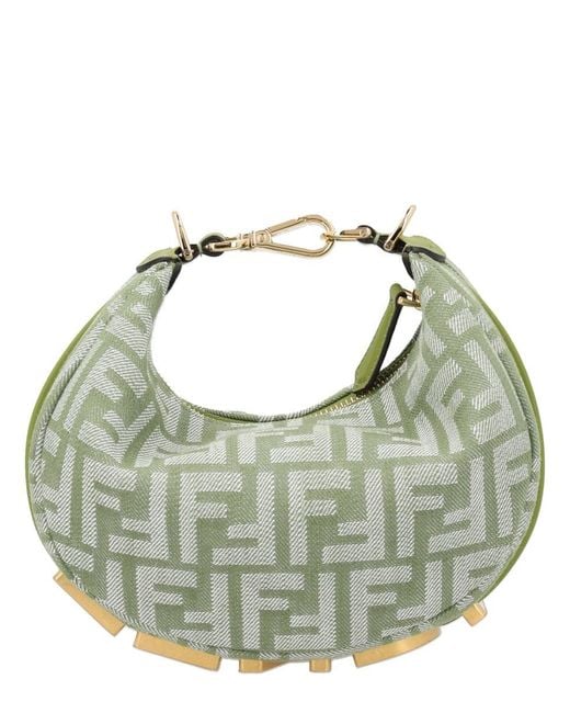 Fendi Green Borsa Mini Hobo