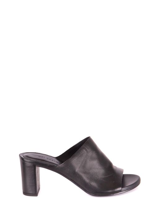 Roberto Del Carlo Black Sandals
