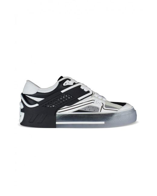 Dolce & Gabbana Black Dolce&Gabbana Custom 2.Zero Sneakers for men