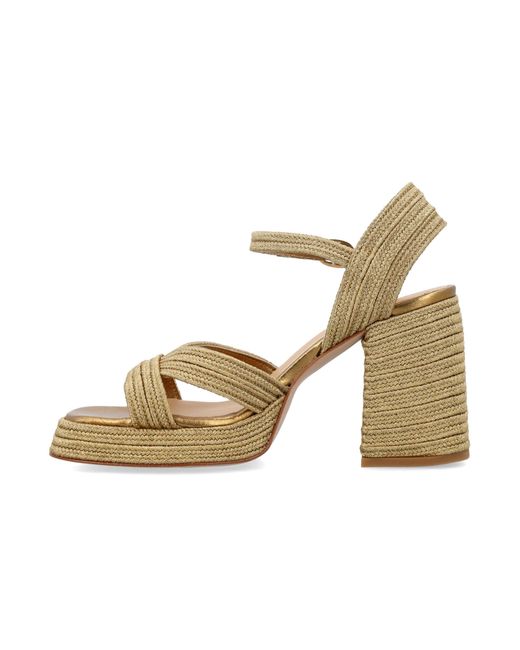 Castaner Metallic Valle Sandals