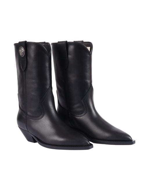 Via Roma 15 Black Tex New Orecchia Con Bottone