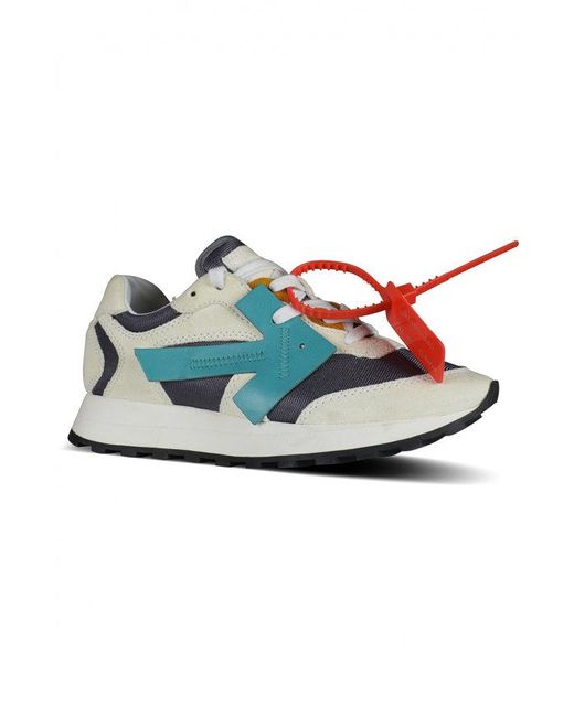 Off-White c/o Virgil Abloh Blue Hg Runner Sneakers