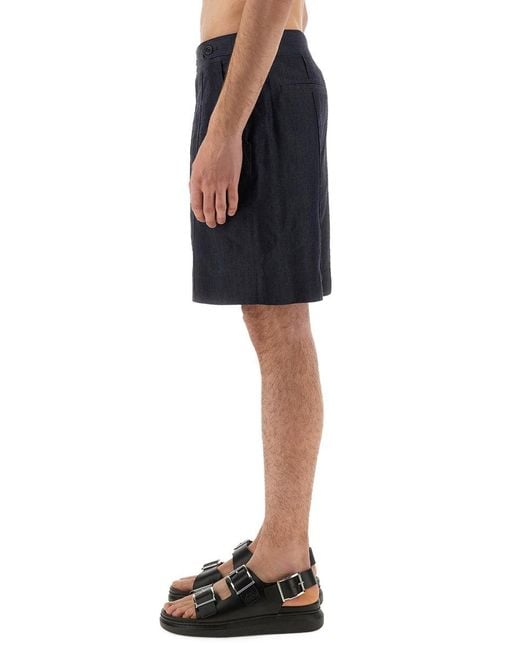 McQueen Blue Short for men