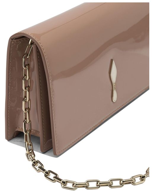 Christian Louboutin Natural Clutches Pink
