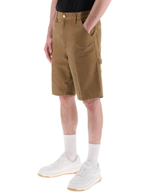 Carhartt Green Organic Cotton Shorts for men