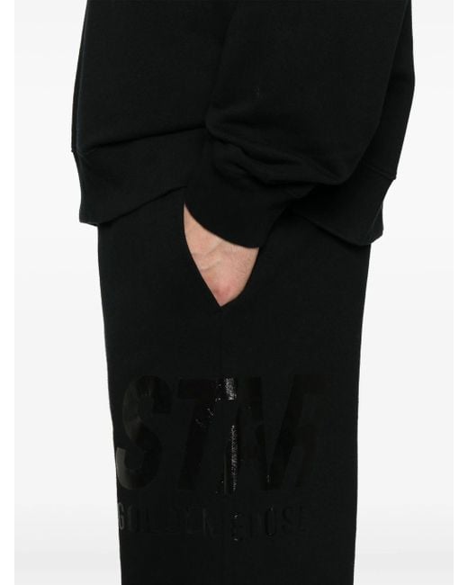 Golden Goose Deluxe Brand Black Jogging Pants for men