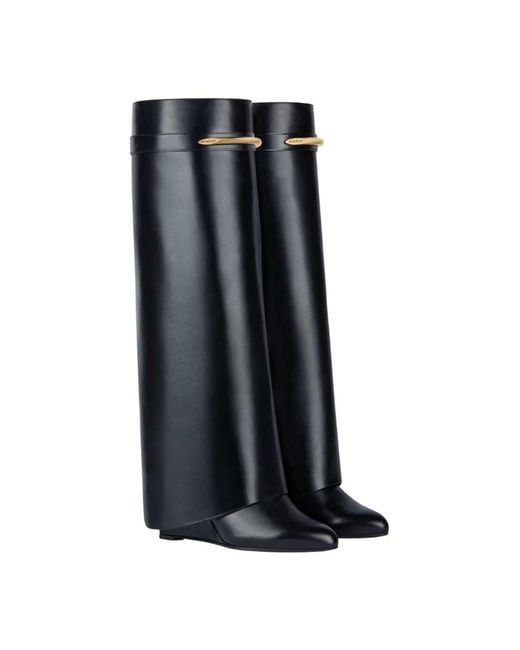Givenchy Black Pointed-Toe Boots