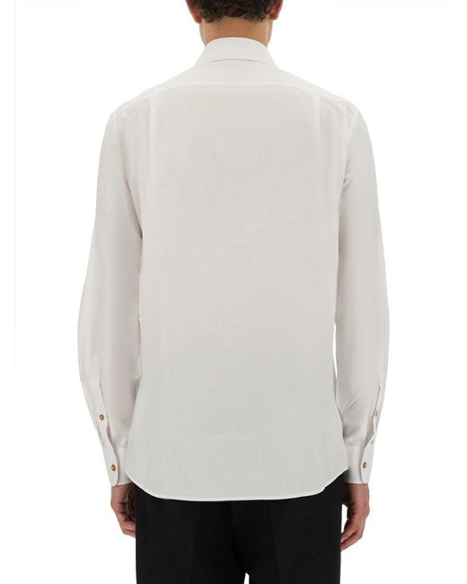 Vivienne Westwood White Krall" Shirt for men