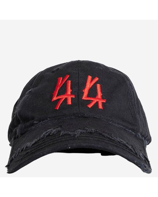 44 Label Group Baseball Cap With Logo in Black for Men | Lyst