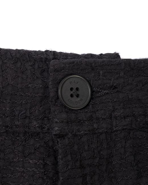 Short de cire londonien noir Wax London pour homme en coloris Black