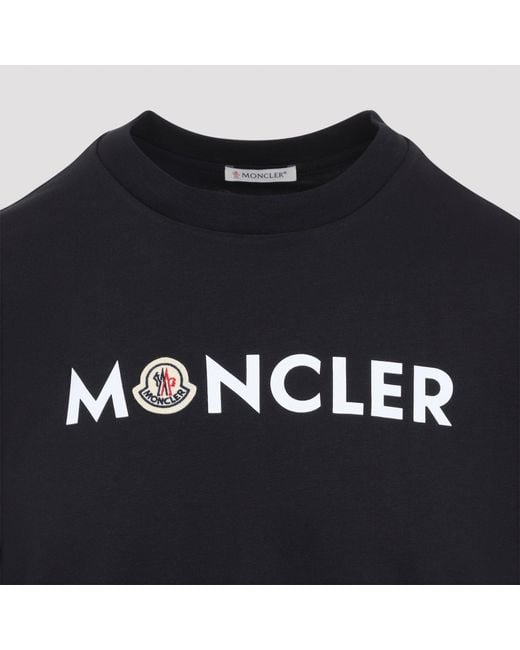 Moncler Black Ss T Shirt