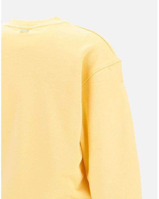 Lacoste Yellow Kanariengelbes Oversize-Sweatshirt