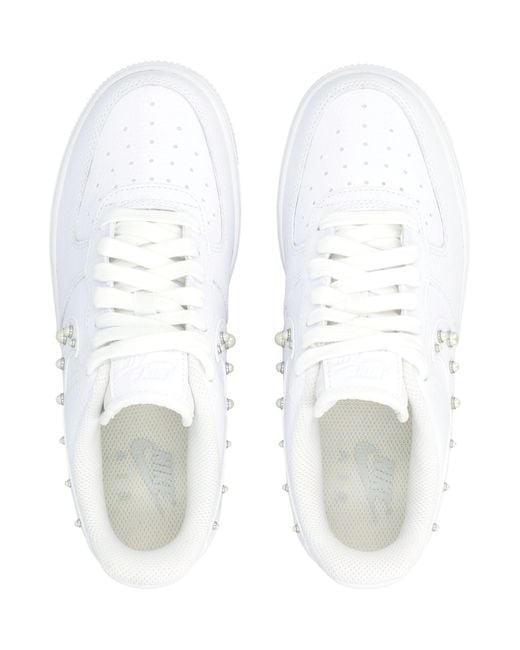Nike White Air Force 1 '07 Leather Sneakers