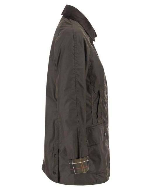 Barbour Black Classic Beadnell Wax Jacket