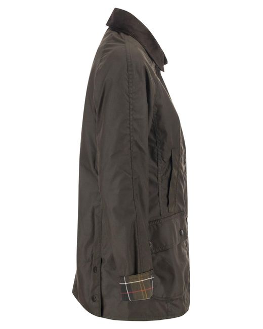 Classic Beadnell® Veste à cire Barbour en coloris Black