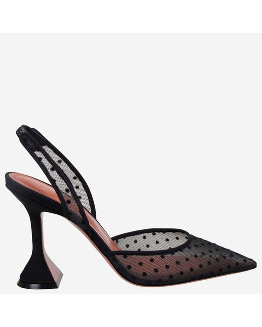 Holli Slingbacks en tissu AMINA MUADDI en coloris Black